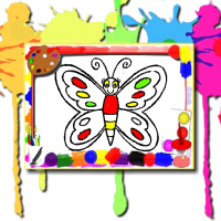 Butterfly Coloring Book Game