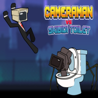 Cameraman vs Skibidi Toilet Game