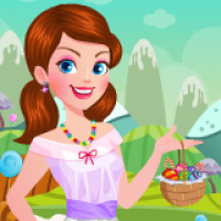 Candy Girl Dressup Game