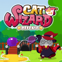 Cat Wizard Defense Game
