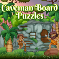 Caveman Board Puzzles Game