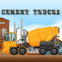 Cement Trucks Hidden Objects Game