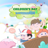 Childrens Day Differences Game