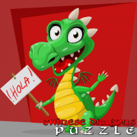 Chinese Dragons Puzzle Game