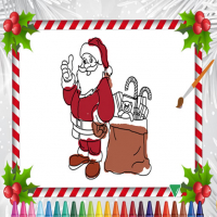 Christmas Coloring Book Game