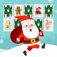 Christmas Memory Cards Game