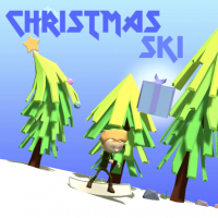 Christmas Ski Game