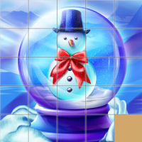 Christmas Slide Puzzle Game