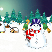 Christmas Snowman Puzzle Game