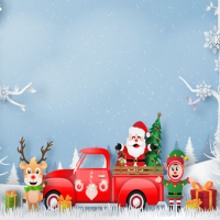 Christmas Trucks Differences Game