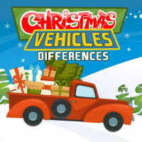 Christmas Vehicles Differences Game