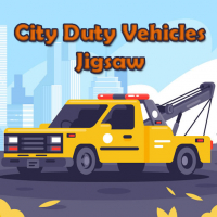 City Duty Vehicles Jigsaw Game