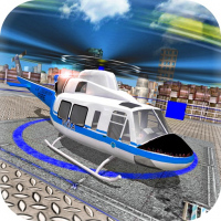 City Helicopter Simulator Game Game