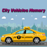 City Vehicles Memory Game