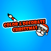 Color and Decorate Christmas Game