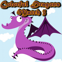 Colorful Dragons Match 3 Game