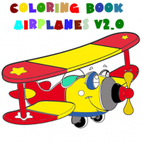 Coloring Book Airplane V 2.0 Game