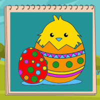 Coloring Book Easter Game