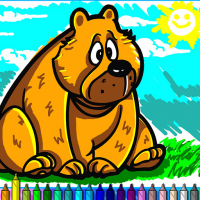 Coloring Books: Animals Game