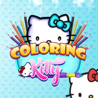 Coloring Kitty Game