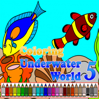 Coloring Underwater World 5 Game