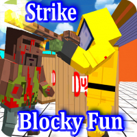 Combat Blocky Strike Multiplayer Game