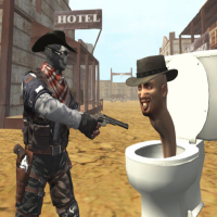 Cowboy vs Skibidi Toilets Game