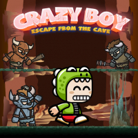 Crazy Boy Escape From The Cave Game