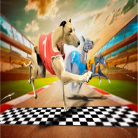 Crazy Dog Racing Game 2020 Game