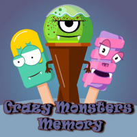 Crazy Monsters Memory Game