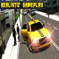 Crazy Taxi Car Simulation Game 3D Game