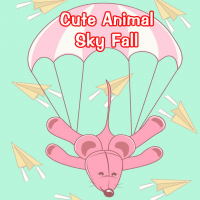 Cute Animals Sky Fall Game