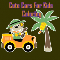 Cute Cars For Kids Coloring Game