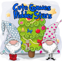 Cute Gnomes Hidden Stars Game