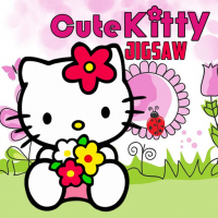 Cute Kitty Jigsaw Game