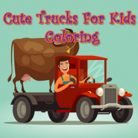 Cute Trucks For Kids Coloring Game