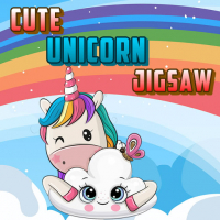 Cute Unicorn Jigsaw Game