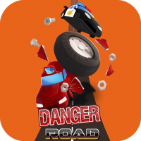 Danger Road Car Racing Game 2D Game