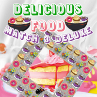 Delicious Food Match 3 Deluxe Game