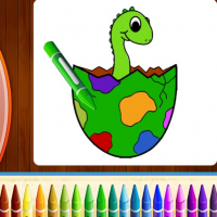 Dinosaurs Coloring Book Part I Game