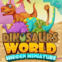 Dinosaurs World Hidden Miniature Game