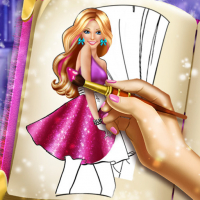 Doll Coloring Book Game