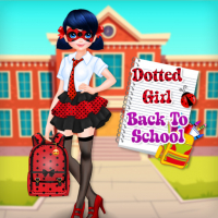 Dotted Girl Back To School Game