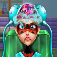 Dotted Girl Brain Doctor Game