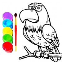 Eagle Coloring Book Game