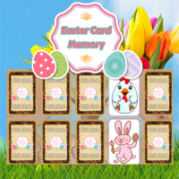 Easter Card Memory Deluxe Game