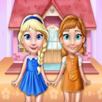 Ellie And Annie Doll House Game