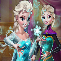 Elsa Secret Transform Game