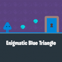 Enigmatic Blue Triangle Game
