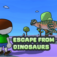 Escape from dinosaurs Game